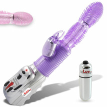 Rabbit Vibrator TRIPLE NIRVANA LeLuv Waves Bundle with Waterproof Mini Bullet - £19.97 GBP