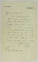 Antique Letter AUTOGRAPH PHILANDER PC KNOX Pittsburgh PA US Attorney Gen... - £191.33 GBP