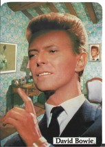 ⭕VTG card pocket calendar 1987 DAVID BOWIE Portugal group music singer - $78.65 MXN
