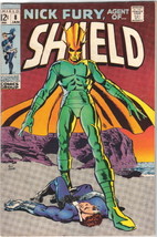 Nick Fury, Agent of S.H.I.E.L.D. Comic Book #8 Marvel Comics 1969 FINE+ - $19.24