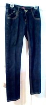 UNION BAY Stretch Denim Jeans Ladies Junior&#39;s Size 3 Dark Wash - £14.04 GBP