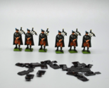 Phoenix Model Developments Bagpipe Pipers Miniatures 30mm x 6 PMD Painted - £22.66 GBP