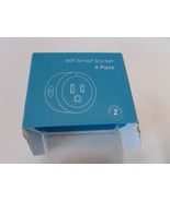 Amysen Smart Plug 4 Pack Works with Alexa, Google Home YX-WS01 New - $33.71 CAD