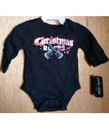 Fashion Holiday Baby Glam Clothes 3M Newborn Christmas Rocks Creeper Bod... - £5.19 GBP