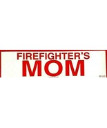 FIREFIGHTER&#39;S MOM Vinyl  DECAL - For a Mother&#39;s Day gift, Birthday gift,... - €2,57 EUR