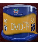 Color Research DVD-R 50 Pack 16X 120 Mins 4.7GB - $17.57 CAD