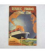 Republic of Panama and the Canal Zone: Complete Picture Guide Book Vinta... - £55.07 GBP