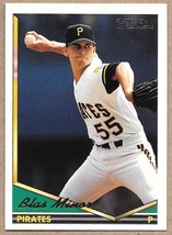 Topps 1994 Blas Minor Pittsburgh Pirates #253     Gold Baseball - $1.78