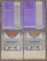 Lot 4 The Sacred Organ Journal Vintage 1971-75 Songbook Sheet Music Book - £12.65 GBP