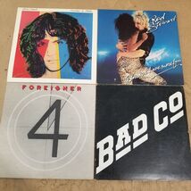 1980s 1970s vinyl lot album 33 record Bad Co Foreigner Billy Squire Rod ... - $825.30 MXN