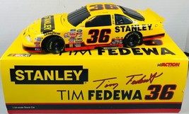 Action NASCAR Diecast 1:24 #36 Tim Fedewa Stanley 1999 Pontiac Car Bank ... - £18.58 GBP