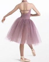 Weissman Isn’t It Romantic Matte Nylon/ Spandex Ballet Costume/ Dress XSA - $24.11