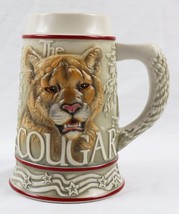 VINTAGE 2000 Avon Cougar Ceramic Stein - £27.68 GBP