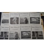 Hank Williams Jr. Vintage 8 Fan Club Newsletters 1980&#39;s VG+ Bocephus Ala... - £15.49 GBP