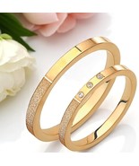 Slim Wedding Bands-Diamond Band Set-Minimalist Bands,-His and Hers Rings - $552.55 CAD+