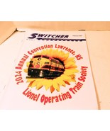 THE SWITCHER MAGAZINE- LIONEL OPER. TRAIN SOCIETY FEB. 2024- EXC.- W15 - $5.14 CAD