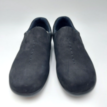 SAS Viva Suede Slip-On Black Shoes Sneakers Women’s Size 10 M San Antonio Shoes - £22.43 GBP