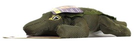 1 Count Multipet Cuddle Buddies Dazzlers Alligator Squeaking Interactive Dog Toy - $17.99