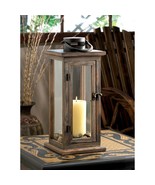 Perfect Lodge Wooden Candle Lantern - $37.22