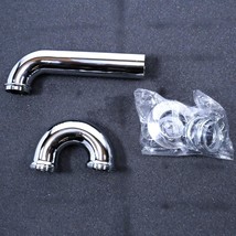 Keeney 1-1/2 in Inlet x 1-1/2 in Outlet, P-Trap, Polished Chrome, Brass - $28.04