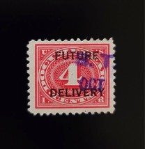 1918 4c U.S. Internal Revenue, Documentary, Future Delivery, Carmine Ros... - $3.75 CAD