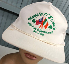 Maggie O&#39; Briens&#39;s Irish Pub St. Louis VTG Snapback Baseball Cap Hat - £12.04 GBP