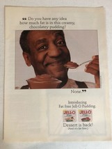 1995 Jell-O Pudding Bill Cosby Vintage Print Ad Advertisement pa14 - $7.91