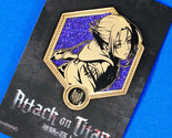 Attack on Titan Annie Leonhart Golden Glitter Enamel Pin - Figure Anime ... - $19.99