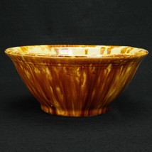American Rockingham Ceramic Mixing Bowl 19th Century - £34.15 GBP