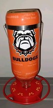 UGA University of Georgia Bulldogs 32 oz Hummingbird Feeder Glass Hanging - $25.00