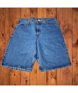 Vintage Jordache Classic Fit Jean Shorts Mens Size 36 Blue NWT Dead Stock - £19.81 GBP