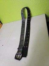 Vintage Y2k Womens Belt Double Holes Stud M 32-34 Sunset Apparel - $14.40