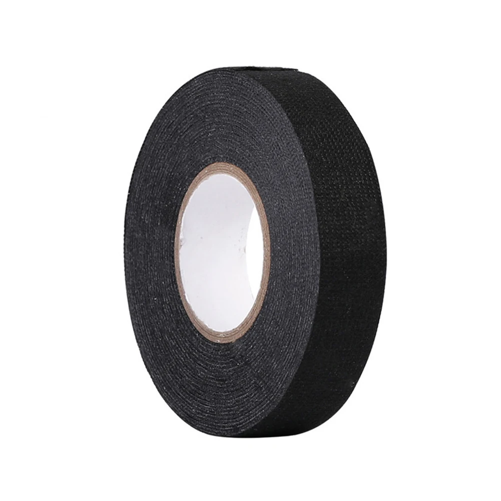 7 Rolls 15 Meters 105 Heat-resistant Adhesive Cloth Fabric Tape Black In... - £41.85 GBP