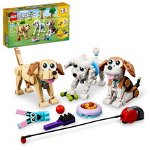 LEGO Creator 3 in 1 Adorable Dogs Building Toy Set, Small Toys for Chris... - $61.74