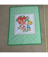 STRAWBERRY SHORTCAKE VTG Baby/toddler Quilted Blanket - $29.01 CAD