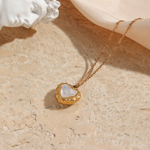 Jewelry Stainless Steel 18k Gold Necklace - $17.99