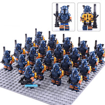 Star wars mandalorian paz vizla army lego moc minifigures toys set 21pcs thumb200