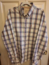 Hollister Mens Long Sleeve Button Down Shirt Size XL - £3.96 GBP