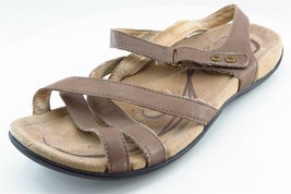 Abeo Ankle Strap Beige Leather Women Shoes Sz 8 M - £15.53 GBP