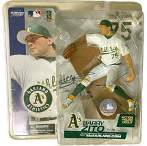 Barry Zito signed 2003 Oakland A&#39;s MLB McFarlane Sports Picks Action Figure Orig - £37.55 GBP