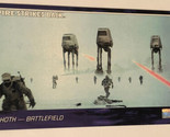 Empire Strikes Back Widevision Trading Card 1995 #34 Hoth Battlefield - $2.48
