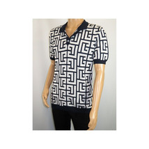 Men's Sports Shirt LCR MIZUMI Soft Cotton Blend Fashion Polo Style 11170-A Navy image 10