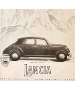1954 Lancia Series 2 Aurelia Import Advertisement Autocar Automobilia DW... - $548.60 MXN