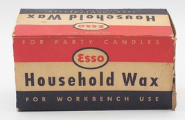 Vintage ESSO Paraffin Wax Design Advertising - £8.55 GBP