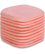 Extra Thick Reusable Microfiber Makeup Remover Cloths 10 Pack Pink Gift Box - $5.04 CAD
