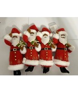 Target Wondershop Christmas Ornament Santa Claus Gift Felt NEW 2024 Lot ... - €18,59 EUR