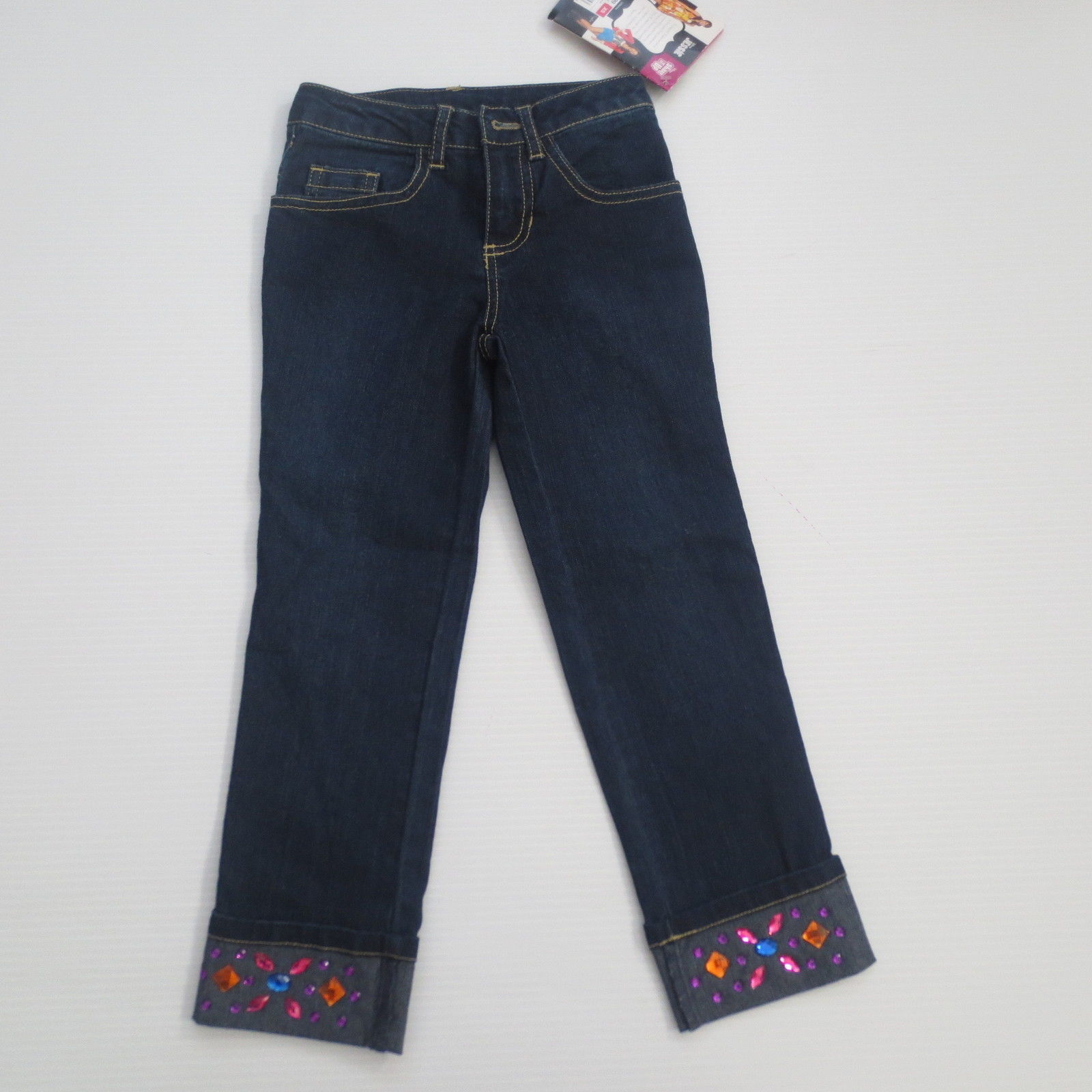 Disney Jessie Navy D Signed Style Diaries Jeans - Size XS - NWT - £10.44 GBP
