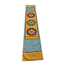 Colorful Floral Lucca Table Runner 13x72 inches - £19.48 GBP