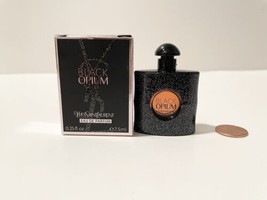 Yves Saint Laurent YSL Black Opium Eau De Parfum 0.25 Oz 7.5ml Travel Da... - £15.60 GBP