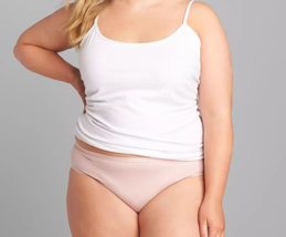 Lane Bryant CACIQUE Cotton Hipster Panty SOFT PINK Blush PLUS Size 22/24... - $15.03